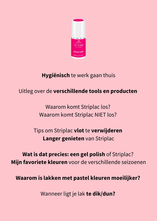 ONLINE cursus 'Lakken met Sophie'