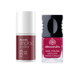 Pink Diva DUO: Striplac + nagellak