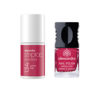 Juan's Kiss DUO: Striplac + nagellak