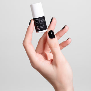 Midnight Black DUO: Striplac + nagellak