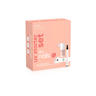 Striplac | Uv Starter Set 'droge nagels' - 1 kleur