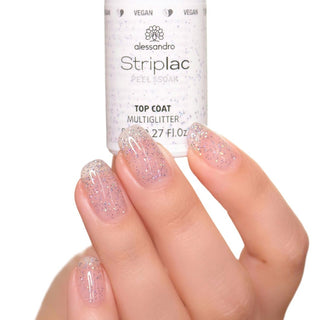 Striplac Top Coat Multi Glitter 8ml